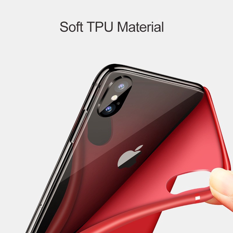 Ốp điện thoại màu đen mặt nhám đơn giản cho IPHONE 5S SE 6 6S 7 8 PLUS X XR XS MAX