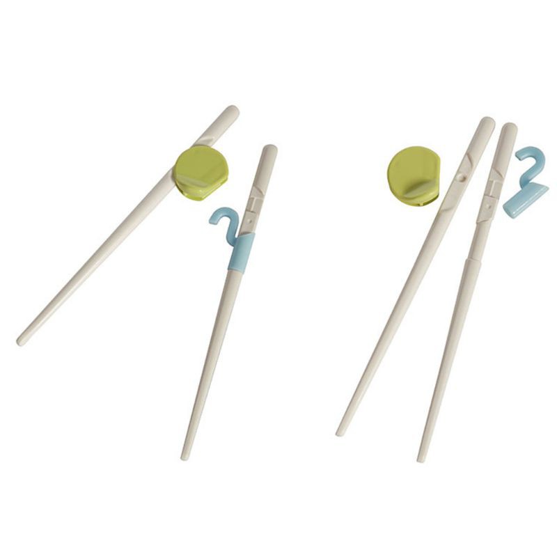 1 Đôi Đũa Tập Ăn Bằng Silicon Không Độc Hại Cho Bé