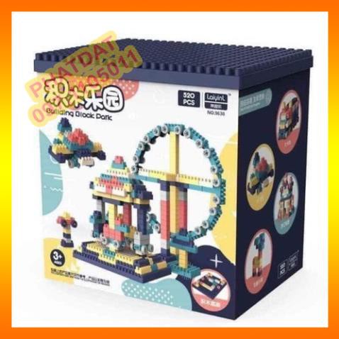 Bộ lắp ráp Lego giá rẻ 💝Freeship💝Lego mobile Xếp Hình Nhật Bản, Lego city Hộp 520 Chi Tiết Cho Bé