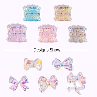 Set 20 Nơ Bướm Gấu Trang Trí Móng Tay