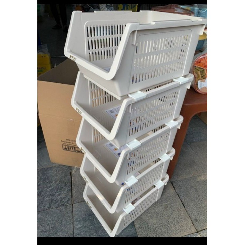Kệ xếp tầng đa năng nhựa việt nhật No 5569