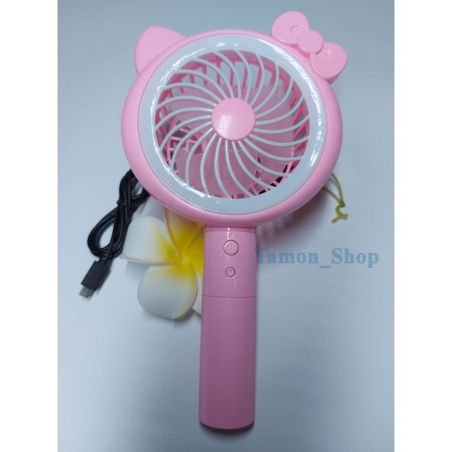 [TMS_QMINI-FAN] Quạt mini Fan tai gấu, quạt cầm tay, 1200mAh, quạt văn phòng, quạt tích điện, quạt Sạc USB