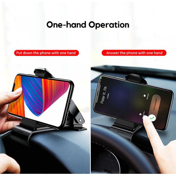 Giá Đỡ Điện Thoại Trên Oto - Xe Hơi Baseus Mouth Car Mount