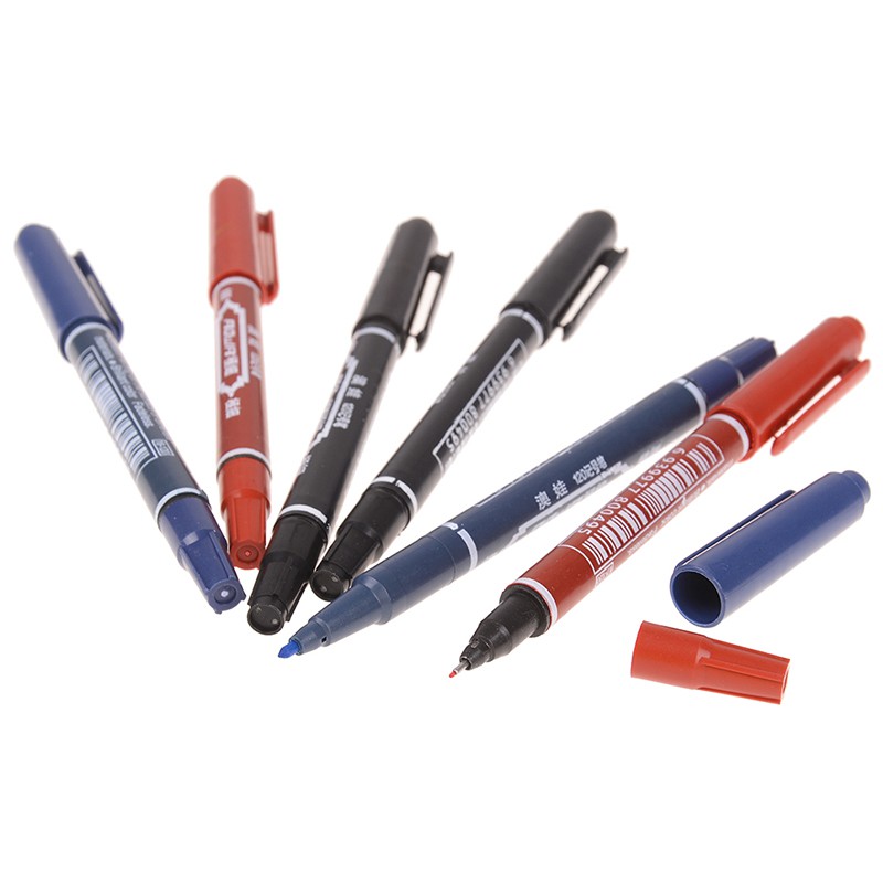 Bút vẽ đánh dấu vị trí hình xăm 3 màu 2 đầu tiện dụng