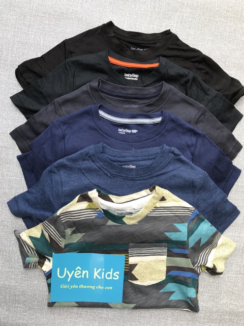 Sét 3 áo - 1 áo Gap trẻ em xuất dư loại A size 2 tuổi