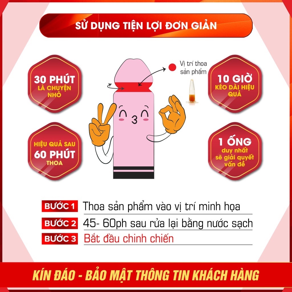 Tăng Cường Sinh Lý Nam Buffalo Power Kéo Dài Thời Gian Quan Hệ, Dạng Thoa, Nhỏ Gọn Tiện Lợi TikCosmetic