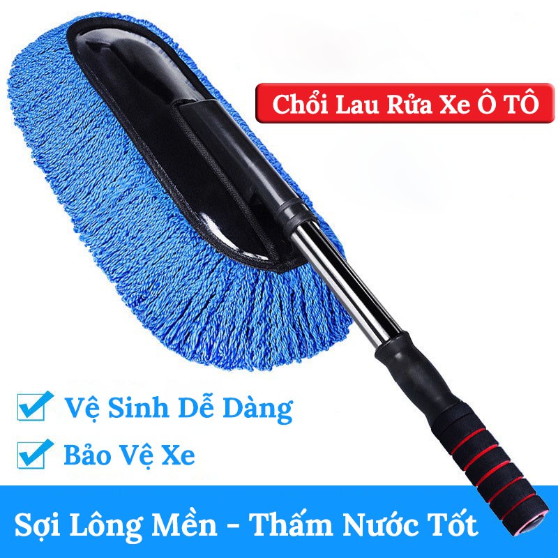 Chổi Lau Xe Ô Tô Siêu Nhanh Siêu Sạch Giá Rẻ Vô Địch