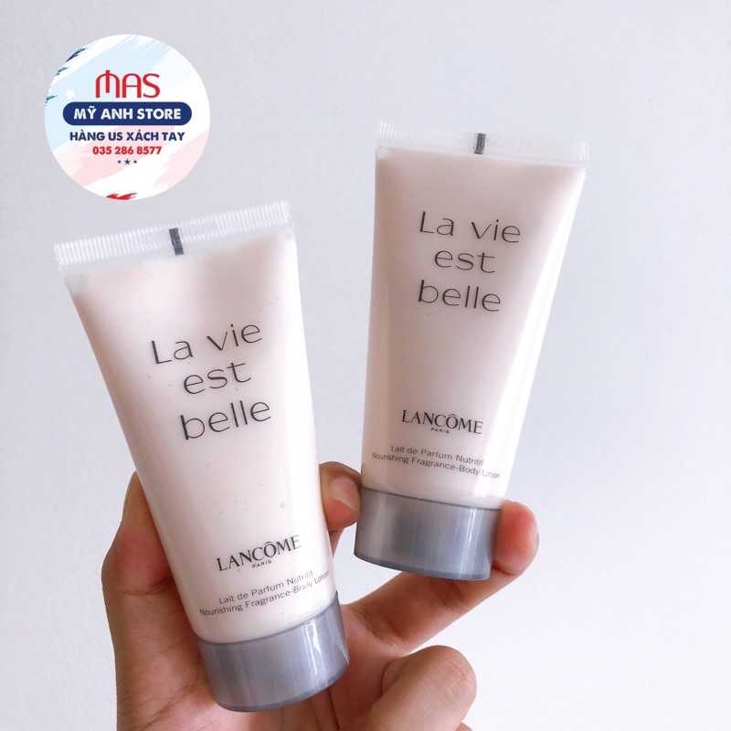 [ CHÍNH HÃNG ] Sữa dưỡng thể Lotion Parfum Lancome LAVIE EST BELLE 50ml