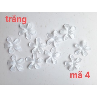 set 10 cánh hoa vải các màu