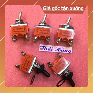 . công tắc type. 1221-4 chân núm chống nước on /o ff ..