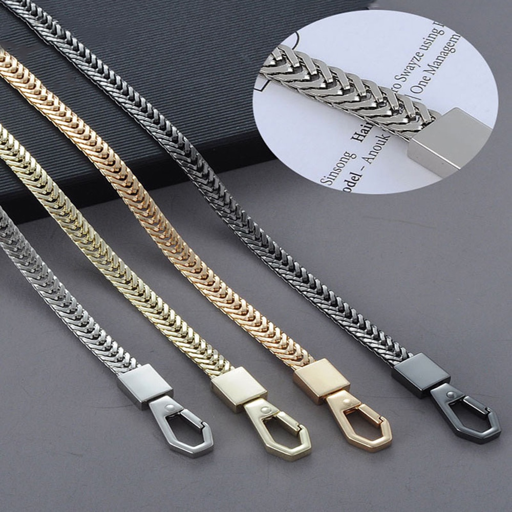 1 dây xích kim loại đeo túi xách thay thế nhiều màu DIY
