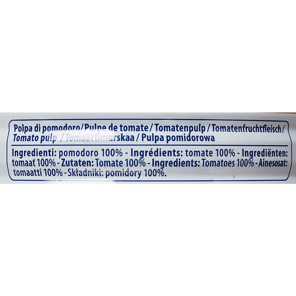 Cà chua xay nhuyễn - Mutti Polpa 2.5kg