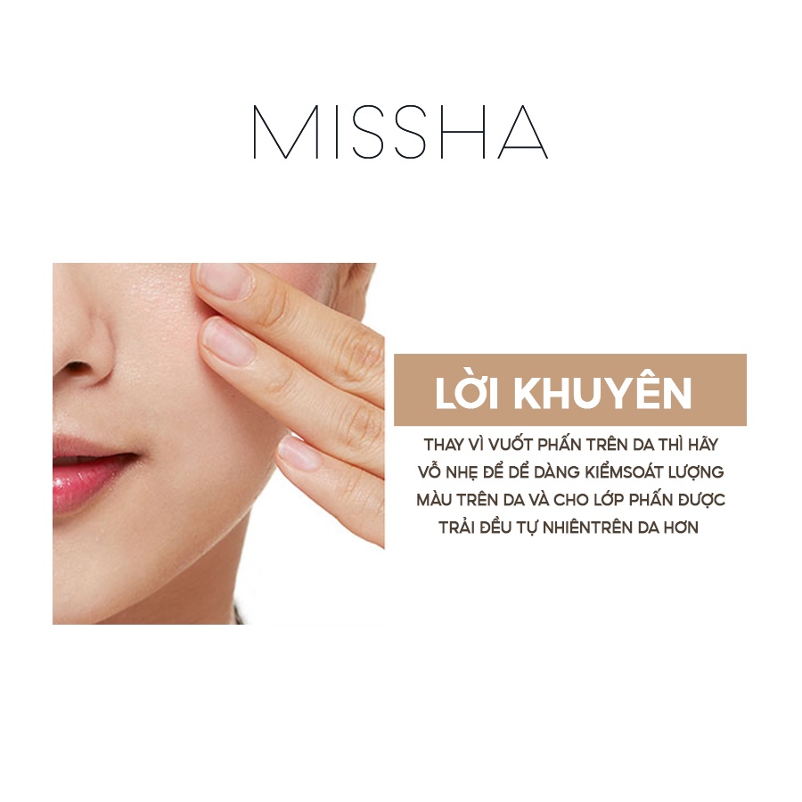 [Mã COSMIS -8% ĐH250k]Phấn Má Hồng Dạng Thỏi MISSHA Velvet Like Color Stick 7g