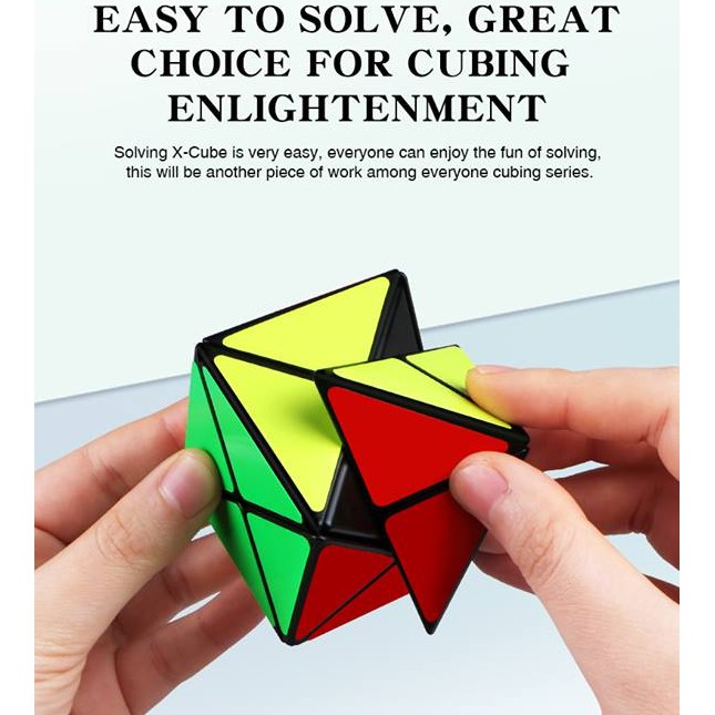 QiYi Dino Cube Rubik Biến Thể 6 Mặt