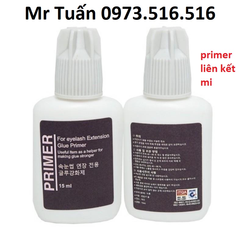 Primer nối mi - liên kết mi.dụng cụ nối mi mr Tuấn.