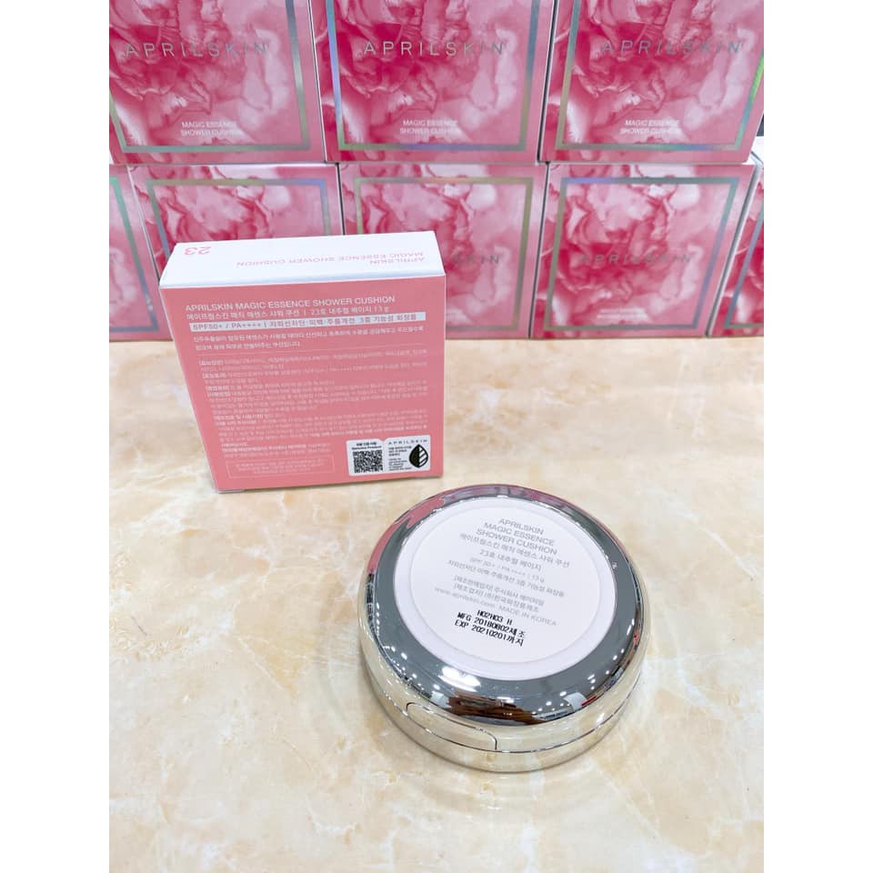 Phấn Nước Aprilskin Magic Essence Shower Cushion Hàn Quốc (Mới 2019) | BigBuy360 - bigbuy360.vn