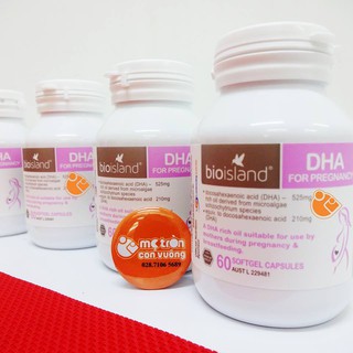 DHA cho mẹ mang thai & cho con bú Bioisland 60 viên nakha135