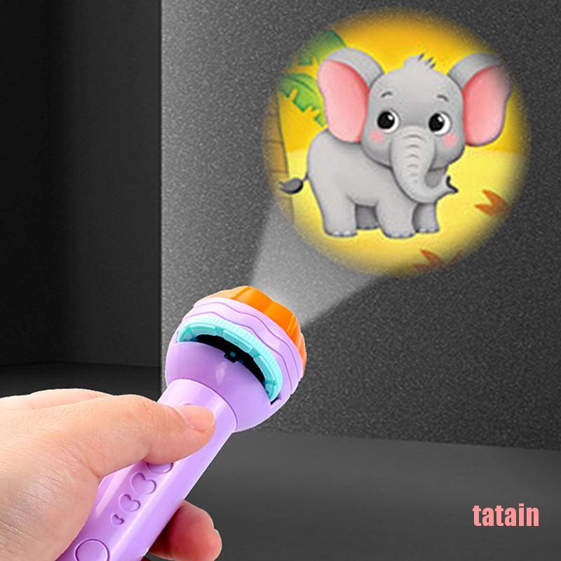 Đèn pin chiếu hình sách giáo dục sớm cho bé