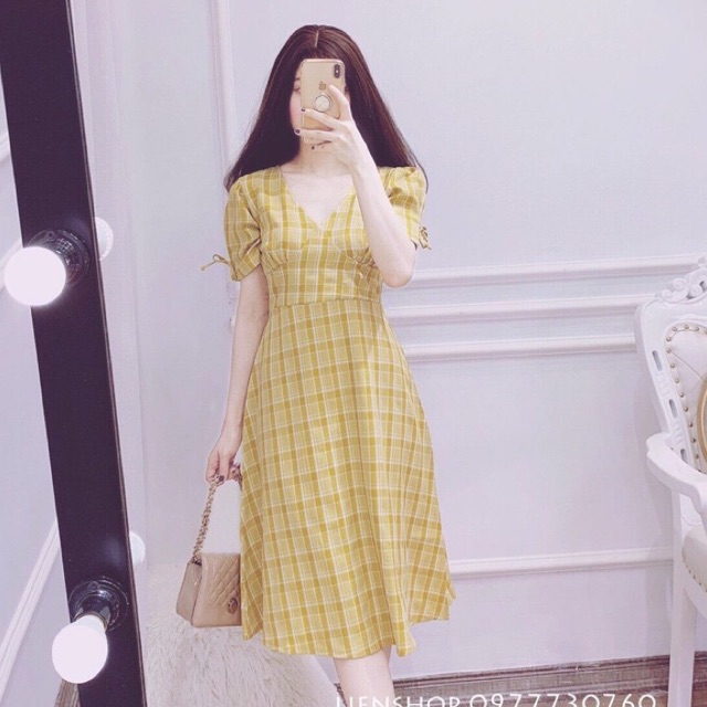 Đầm nữ đẹp❤️Free ship đơn 50k❤️đầm công sở cao cấp