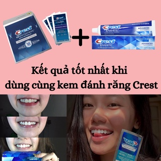 [AUTH ĐỦ DÒNG] Dán trắng răng Crest 3D White Whitestrips Fullbox