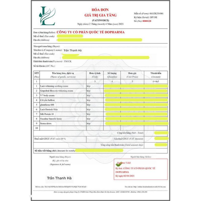 viên  Uống Trắng Da Mờ Nám GLUTATHIONE 600 ĐR LACIR  chính hãng