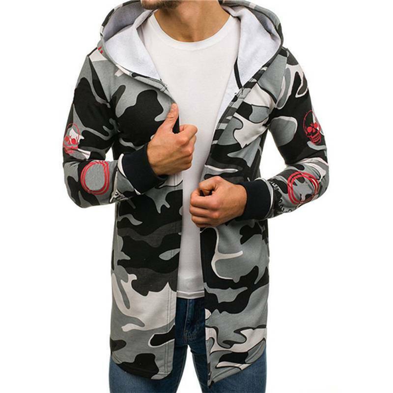 Áo khoác hoodie chống gió chống nước phong cách quân đội cho nam