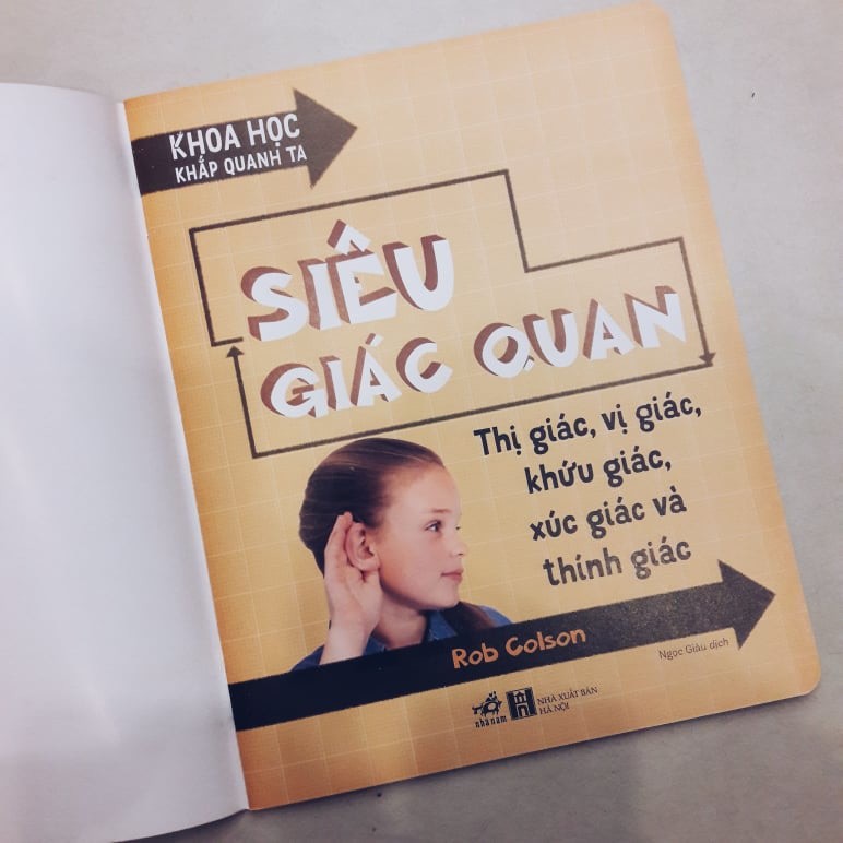 Sách - Khoa Học Khắp Quanh Ta - Siêu Giác Quan