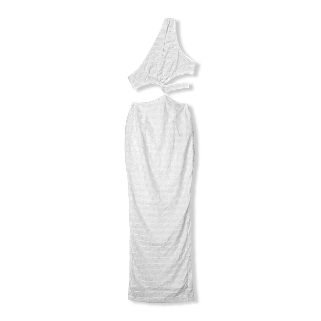 Đầm Dài Nữ Waves String Waist , Chất Vải Thoải Mái , WDD002-01 ,SOMEHOW