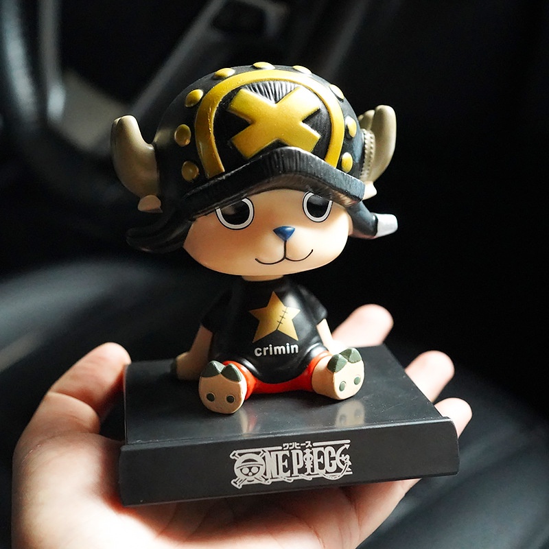 Mô hình nhân vật hoạt hình One Piece trang trí xe hơi
