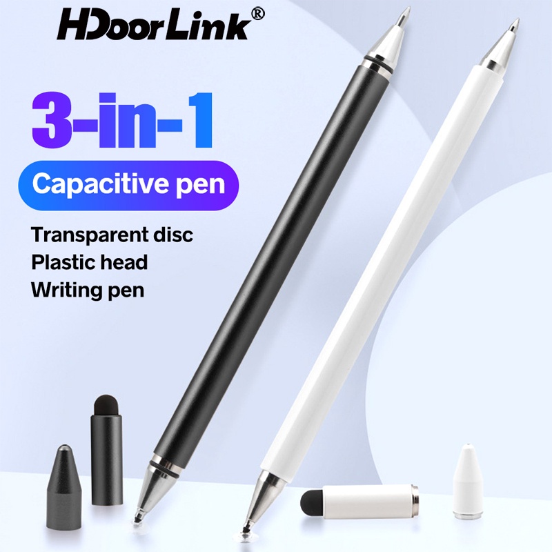 Bút cảm ứng HDOORLINK 3 trong 1 tiện lợi thích hợp cho điện thoại Android/iPhone/máy tính bảng iOS