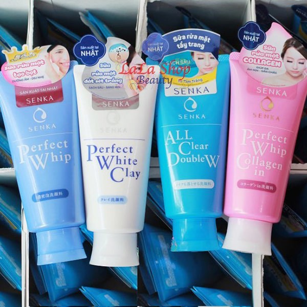 Sữa Rửa Mặt SENKA PERFECT 120g Nhật Bản Dành Cho Mọi Loại Da | BigBuy360 - bigbuy360.vn