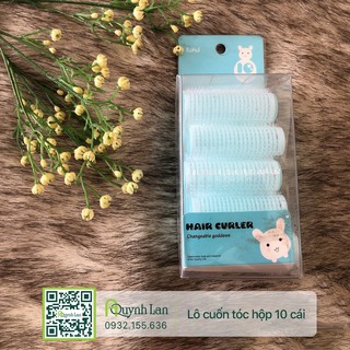 Lô cuốn tóc hộp 10 cái lọn nhỏ