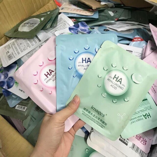 COMBO 10 mặt nạ HA siêu dưỡng ẩm