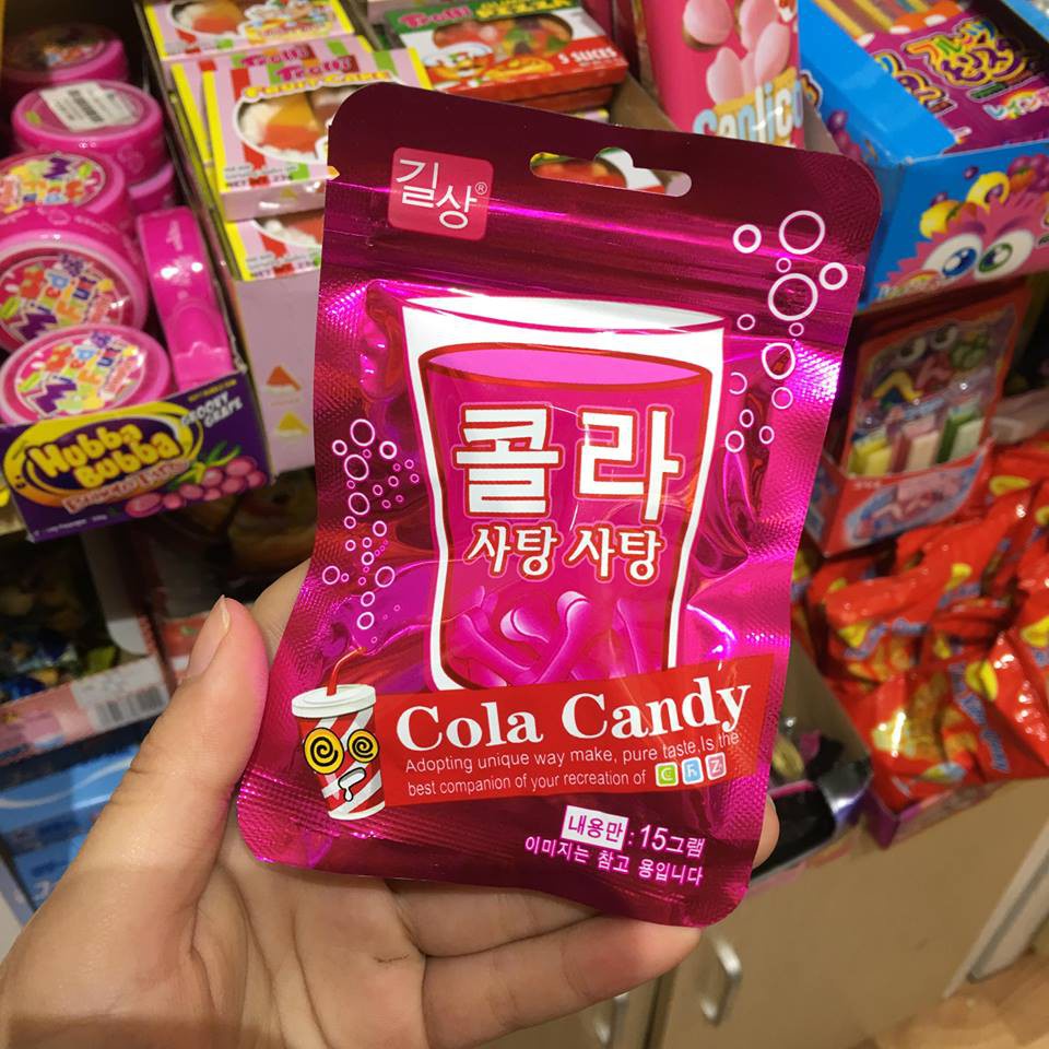 1 bịt Kẹo Xương Cola Candy Hàn Quốc