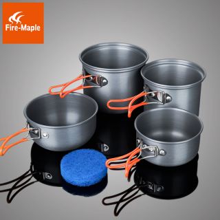 Bộ nồi camping 4 món Fire-maple FMC-208