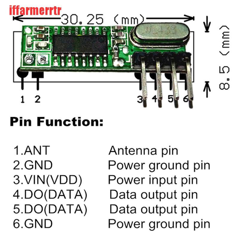 Mô Đun Ir-Code 433mhz Cho Arduino