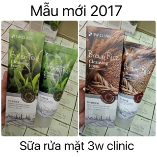 Combo 25 hộp sữa rửa mặt 3w clinic