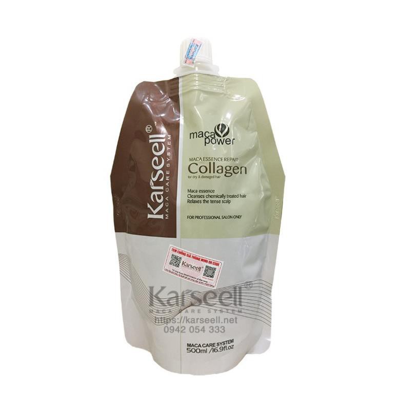 Ủ tóc Collagen karseell siêu phục hồi (đủ tem)
