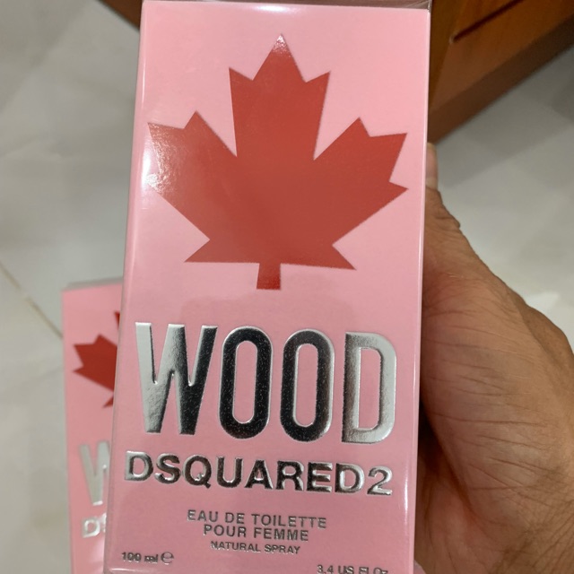 [Mã 1512FMCGSALE giảm 8% đơn 500K] Nước hoa Dsquared2 wood femme edt 100ml full seal