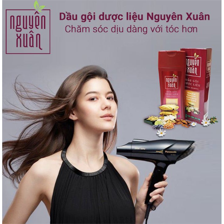 Dầu gội dược liệu Nguyên Xuân Nâu 200ml tóc thường