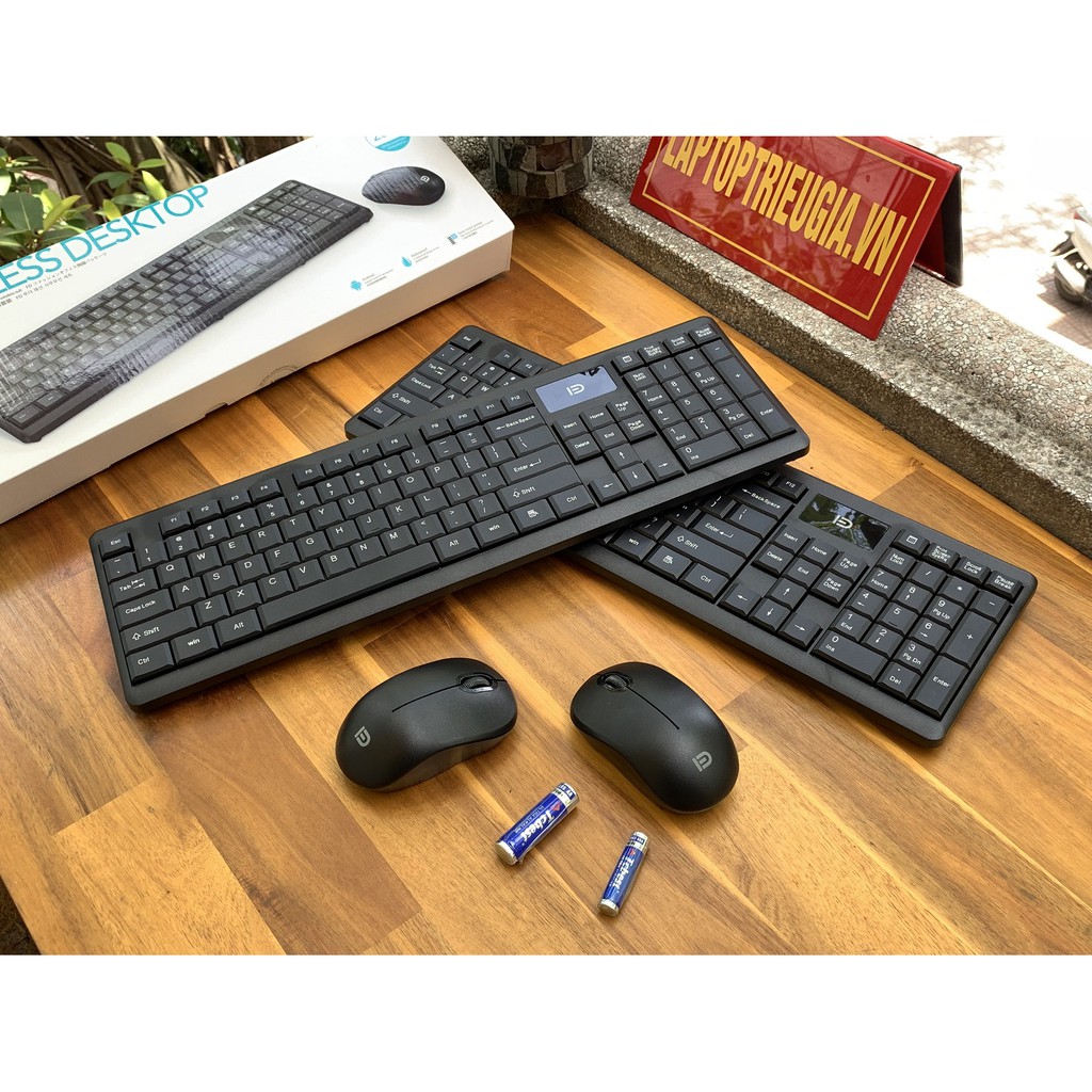 Bộ Bàn Phím Chuột Không Dây Chính Hãng  FORTER 1600 Cao Cấp