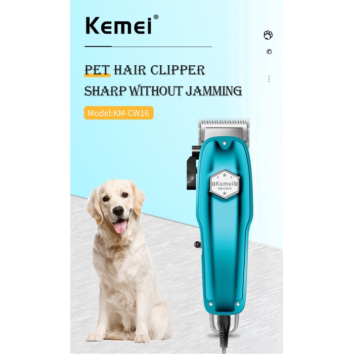 Bộ tông đơ KEMEI tỉa lông chuyên dụng cho thú cưng
