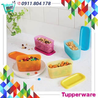 [Tupperware Chính Hãng] Bộ Hộp Bảo Quản Thực Phẩm Mini Rectangular 250ml - 4 Hộp (0 – 80 ͦC)
