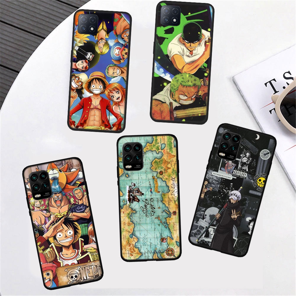 Ốp Điện Thoại Silicon Mềm In Hình Luffy One Piece Cho Samsung Galaxy S22 Ultra Plus A03 A13 A33 A53 A73 Core OI11