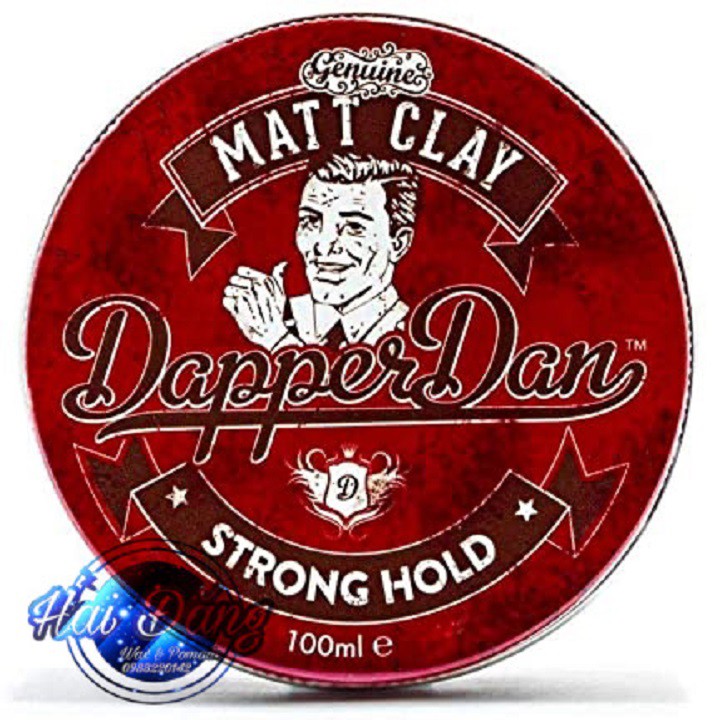 [ CHÍNH HÃNG UK ] Sáp vuốt tóc Dapper Dan Matt Clay - 100ml
