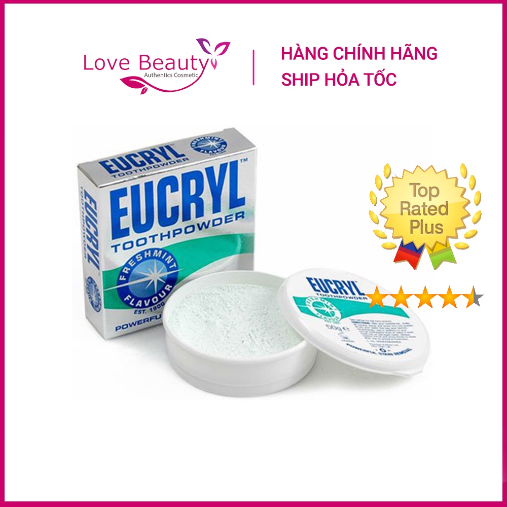 Bột tẩy trắng răng Eucryl