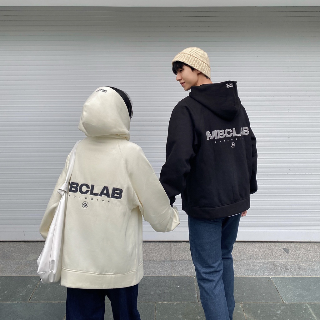 Áo Khoác MBC Exclusive Hoodie Zip - Đen/Kem