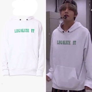 (Tặng ảnh BTS)Hoodie BTS V trong GoGo đơn giản phong cách