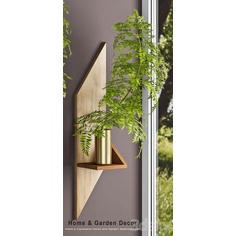 [FreeShip] Kệ gỗ treo tường để cây cảnh| Kệ handmade decor trang trí HPKTT 09 HP Decor[{Nội dung 1}