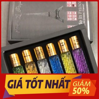 Sét 6 chai mẫu thử nước hoa - nước hoa lăng